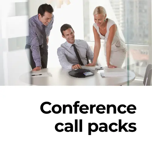 Conference call packs
