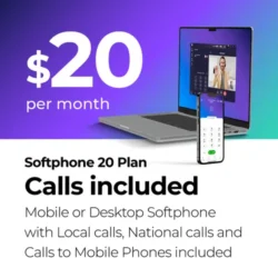 softphone 20 plan