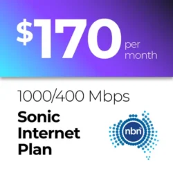 NBN 1000/400 Mbps Sonic Internet Plan
