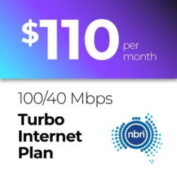 NBN 100/40 Mbps Turbo Internet Plan