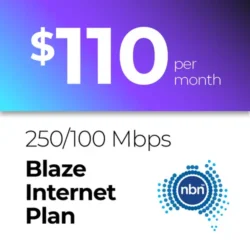 NBN 250/100 Mbps Blaze Internet Plan