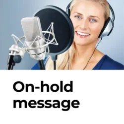 On-hold message plan