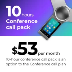 Conference Call Pack 10 Hours per month