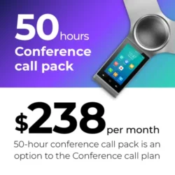 Conference Call Pack 50 Hours per month