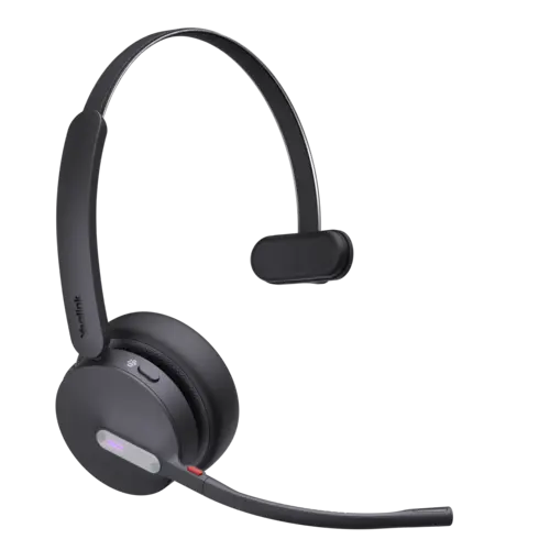 Yealink WH64 Mono headset on angle