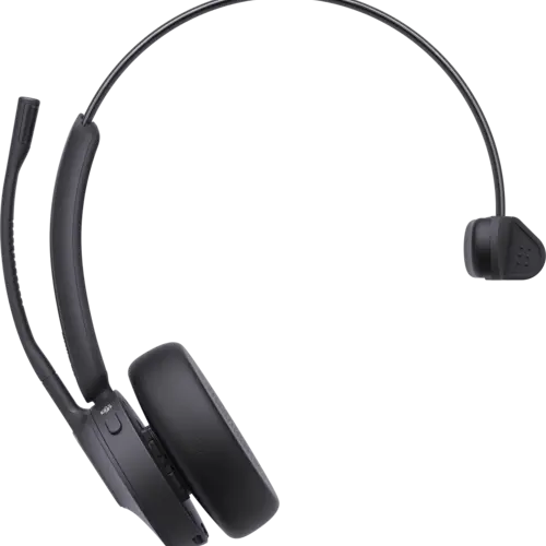 Yealink WH64 Mono headset front view on angle