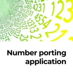 Phone number porting application