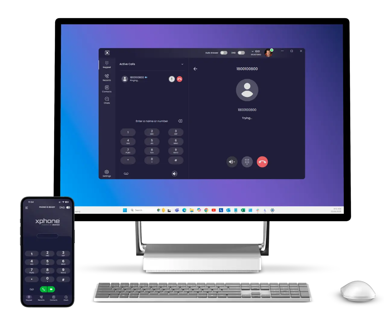 UNIVOX Softphone applications